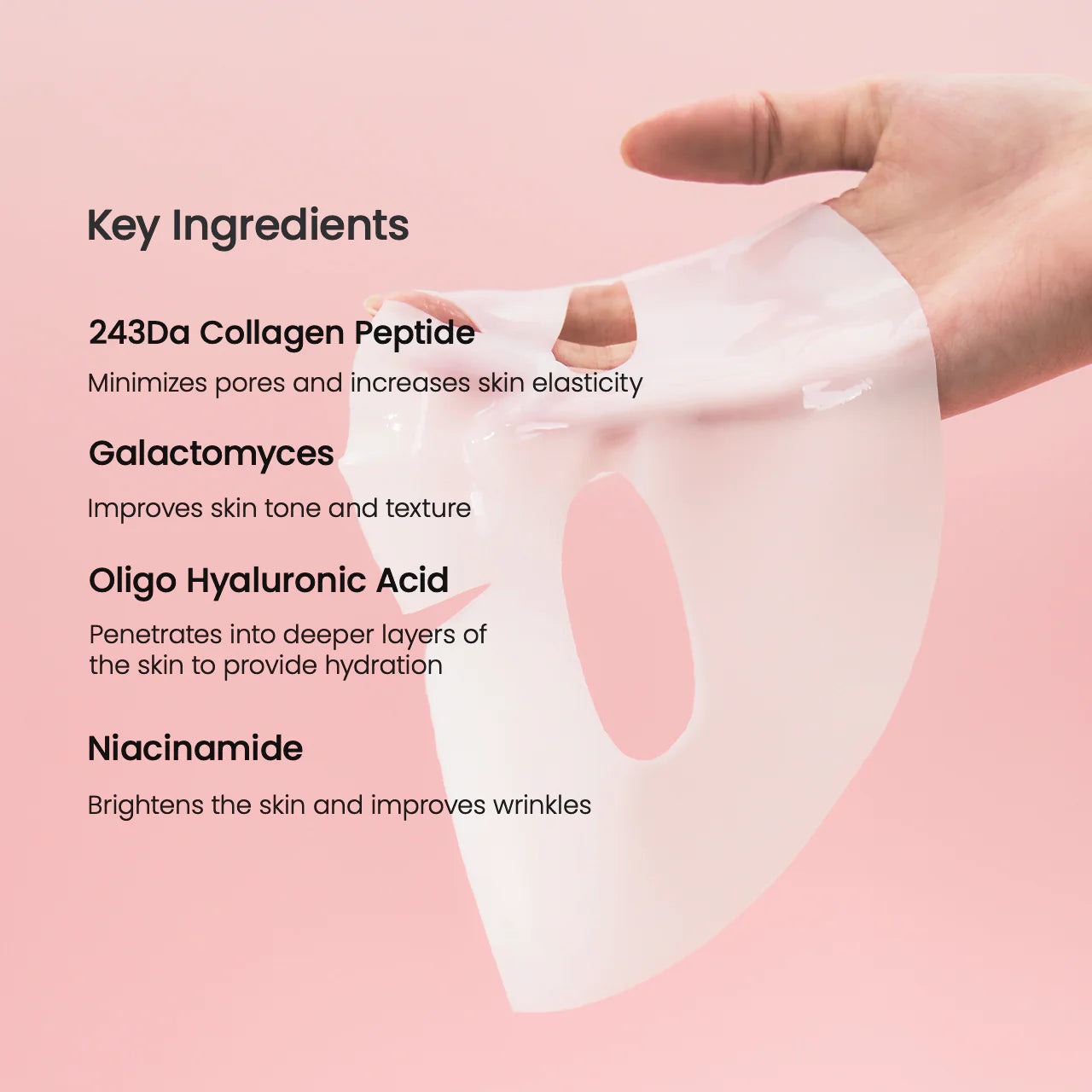 Collagen Masks Pack - Glow routine